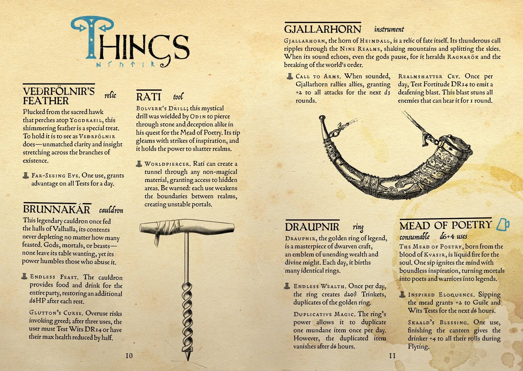 Berserkr: Brokkr & Eitri's Weapons, Armour and Things